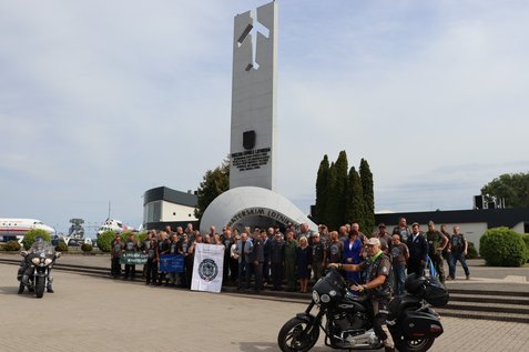 6 Rajd Motocyklowy Pamięci Żołnierzy Ofiar Katastrofy 2010.